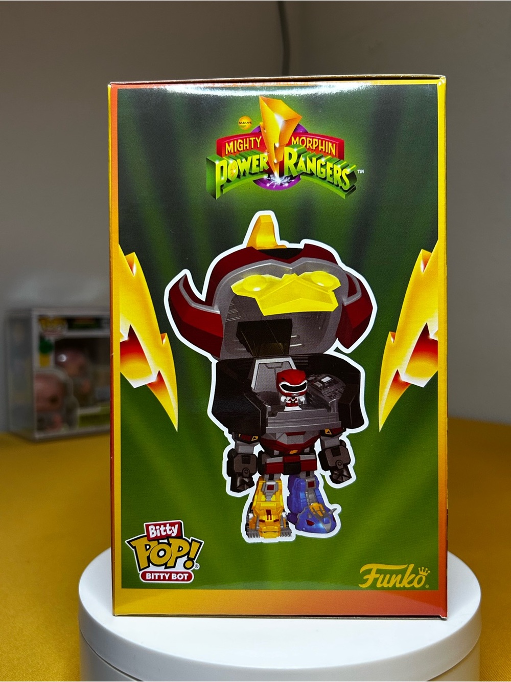 Bitty POP! Megazord with Red Ranger•Bitty Bot 2pcs•Power Rangers - Picture 2 of 6